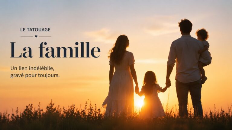 Tatouage famille : 15 idées qui symbolisent vraiment les liens