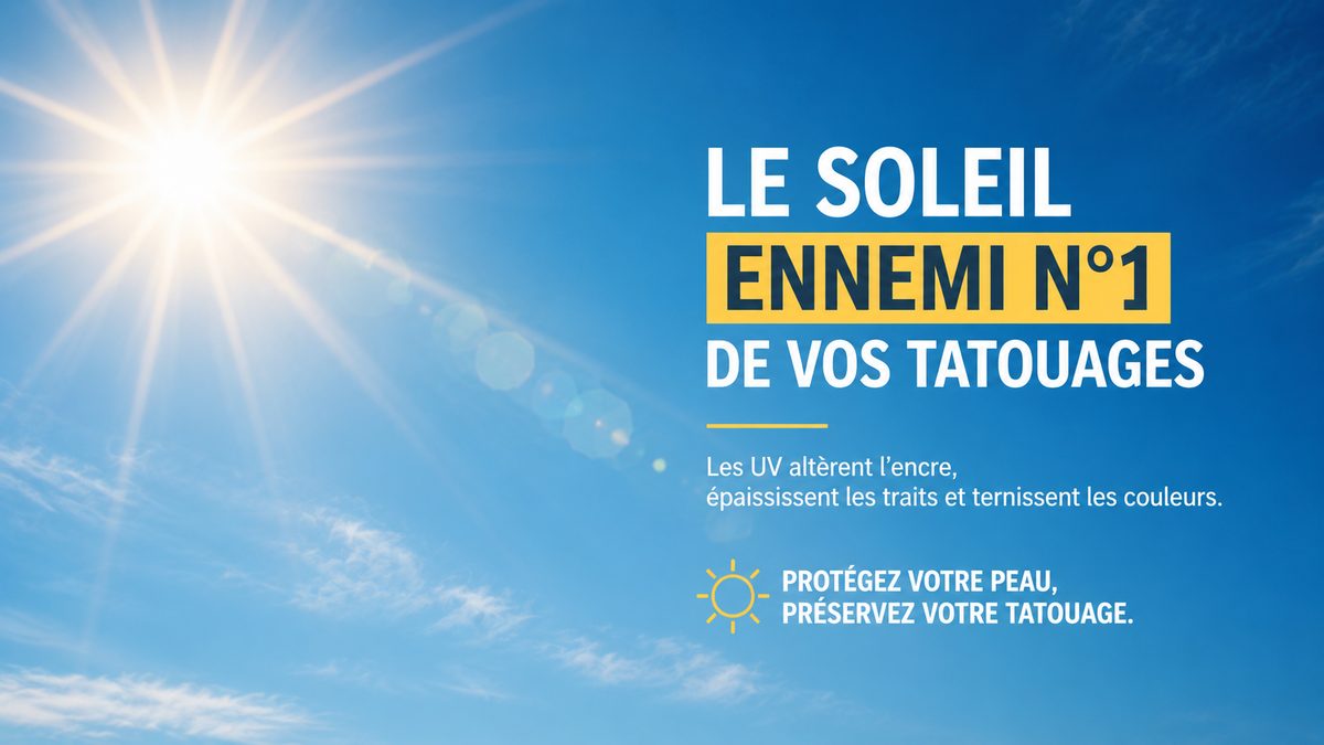 Tatouage et soleil : protection contre la decoloration, Kanea a Toulon
