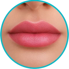 Lèvres repulpées en candy lips — maquillage permanent Toulon, Kanea