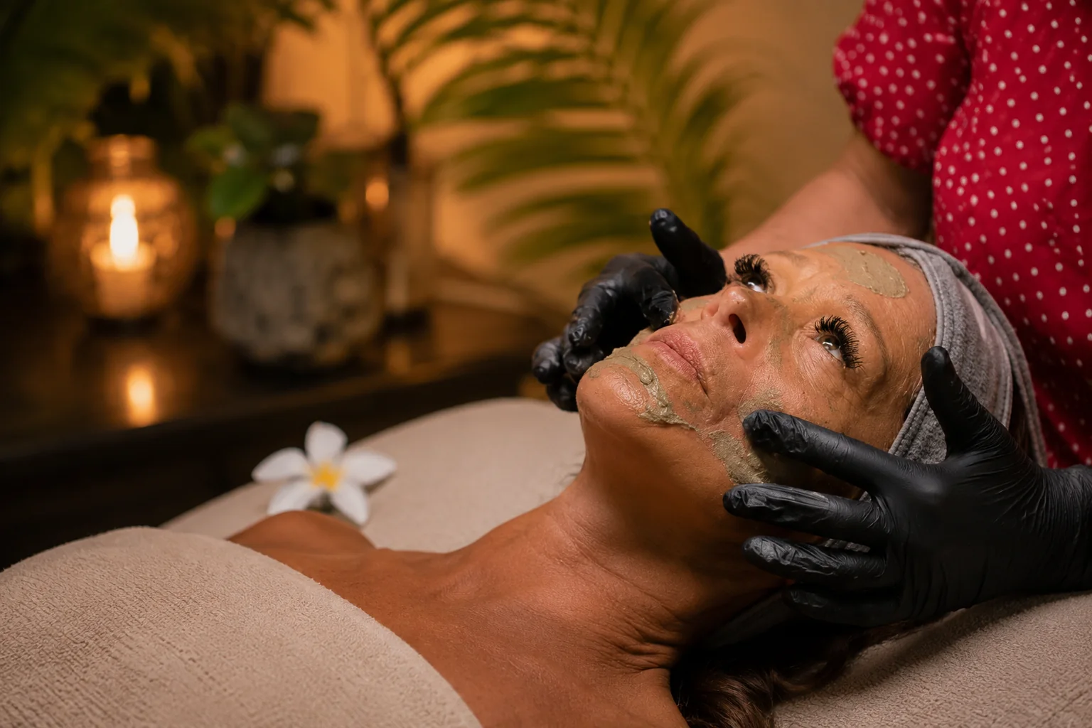 Soin peeling naturel du visage en cabine à Toulon — Kanea